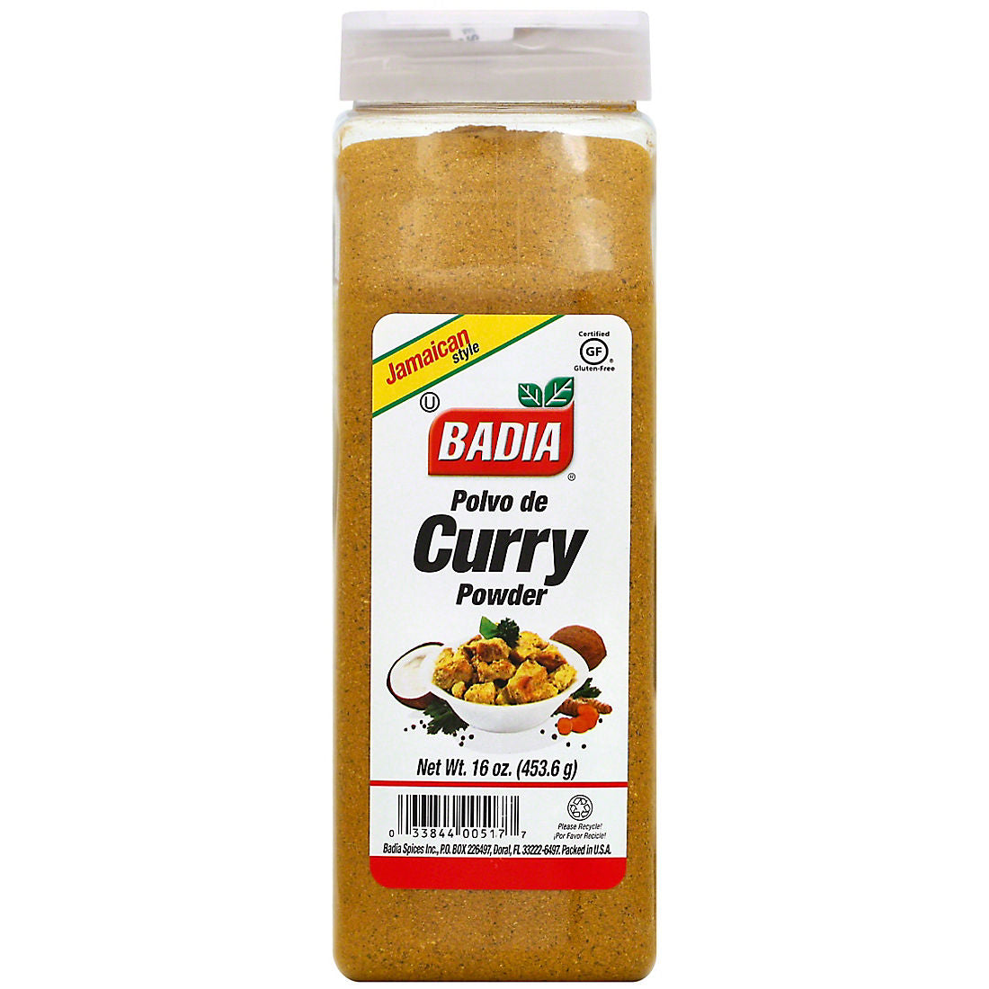 Badia Jamaican Style Curry Powder, 16 oz.