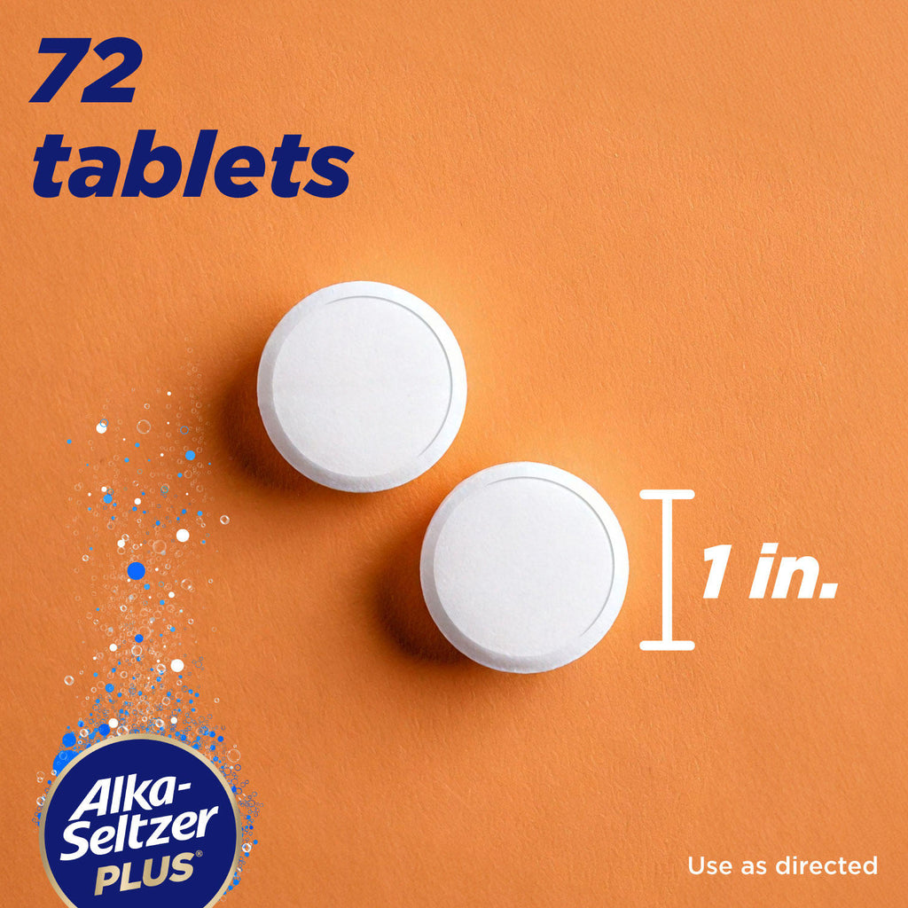 Alka-Seltzer Plus Severe Cold and Flu, Citrus (72 ct.)
