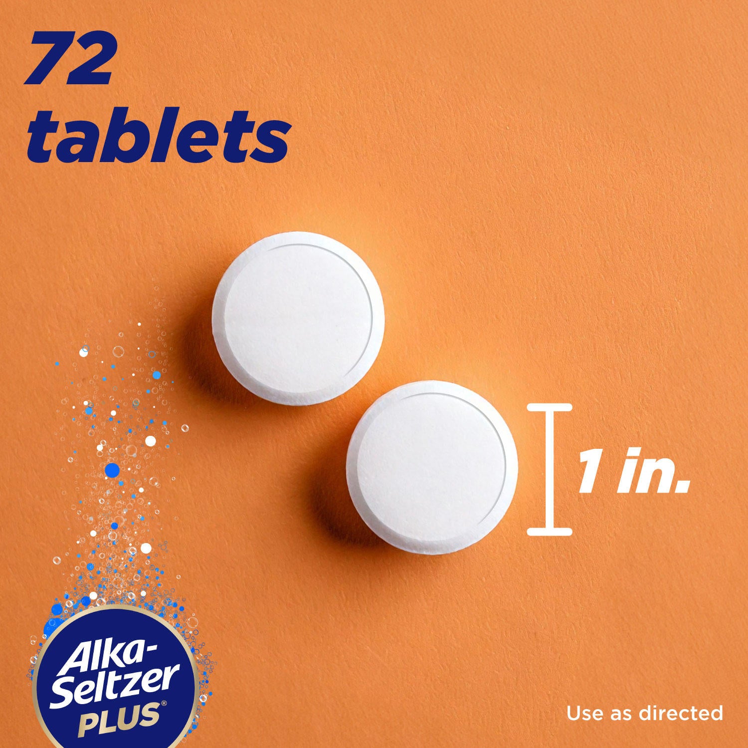 Alka-Seltzer Plus Severe Cold and Flu, Citrus (72 ct.)