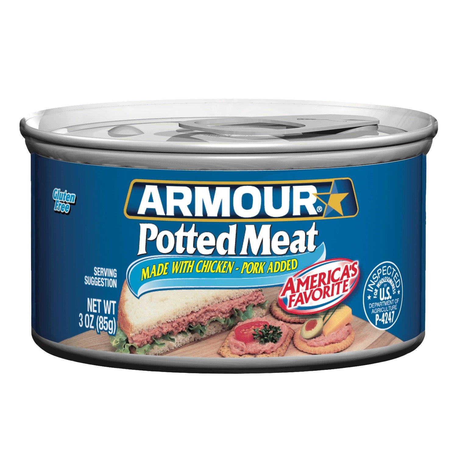 Armour Potted Meat Made With Chicken and Pork (3 oz., 12 ct.)