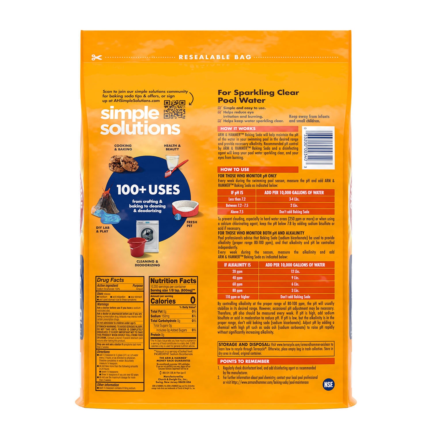 Arm & Hammer Pure Baking Soda (13.5 lbs.)
