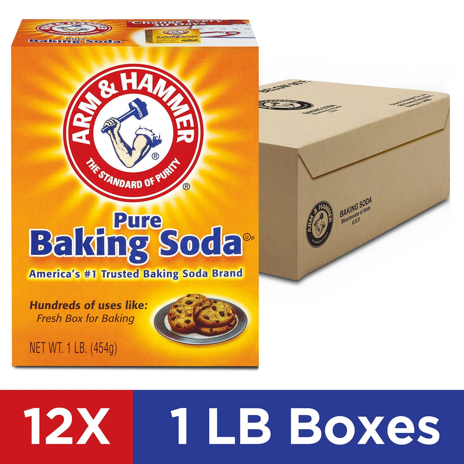 Arm & Hammer Baking Soda (1 lb. boxes, 12 pk.)