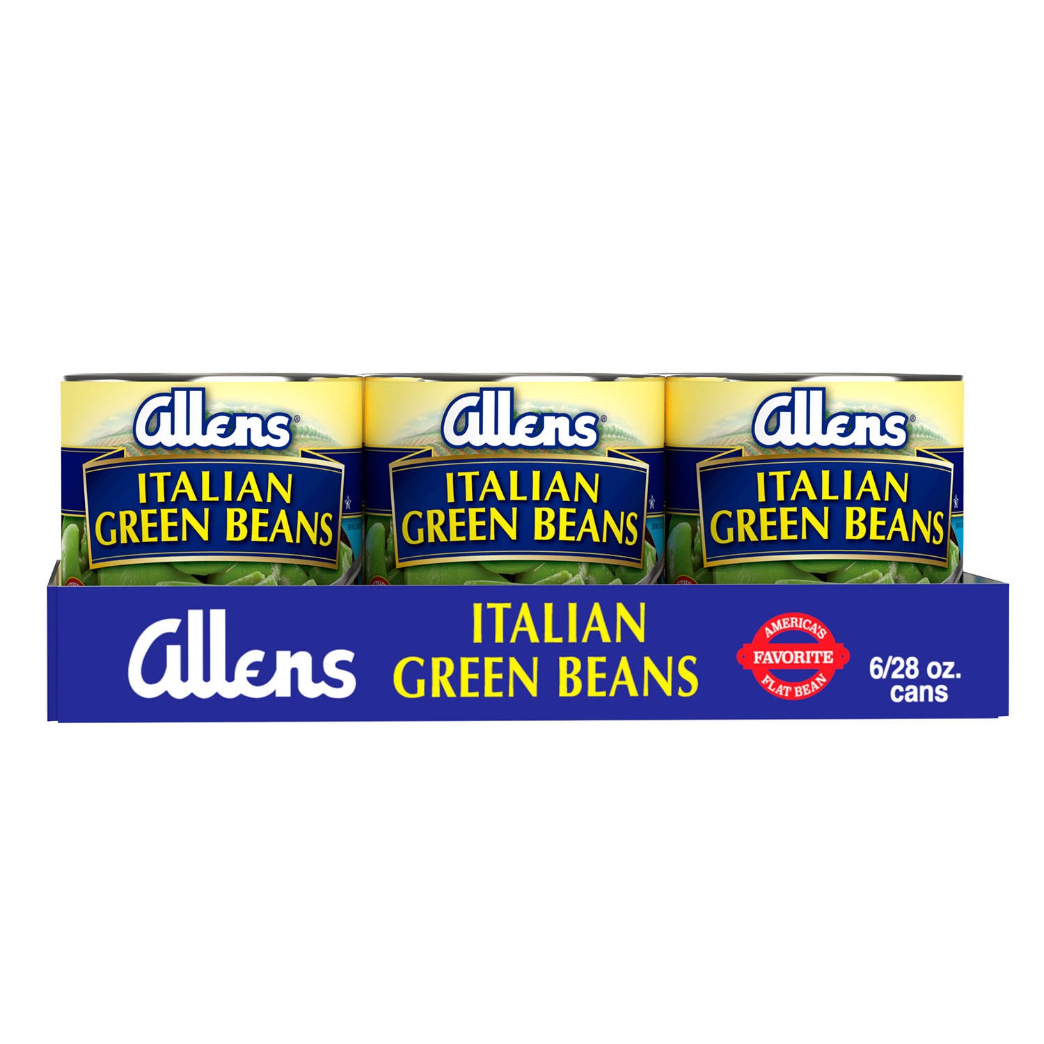 Allens Italian Style Green Beans (28 oz., 6 pk.)