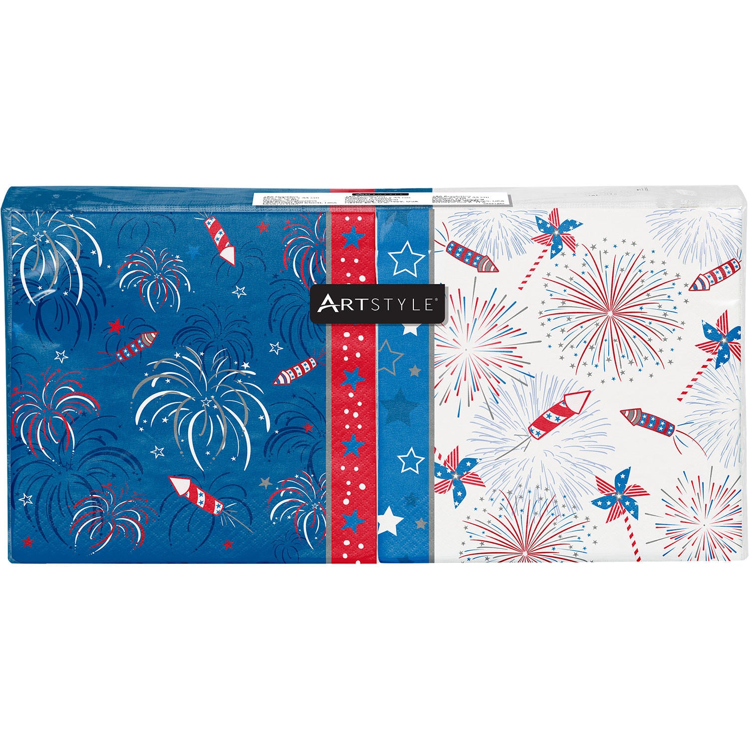 Artstyle 4th of July Fireworks Fun Lunch Napkins, 6.5" (200 ct.)