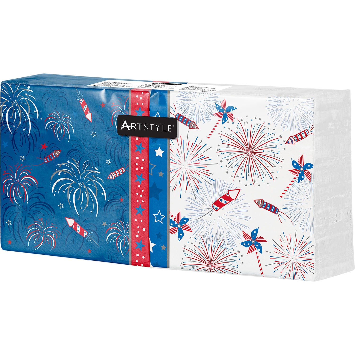 Artstyle 4th of July Fireworks Fun Lunch Napkins, 6.5" (200 ct.)