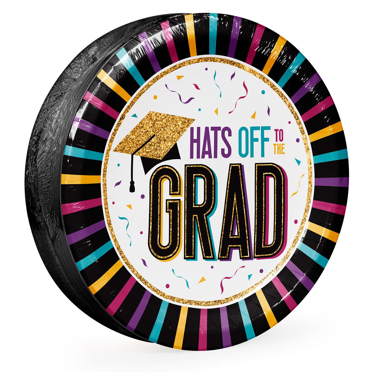 Artstyle Graduation Dinner Paper Plates, 10" (85 ct.)