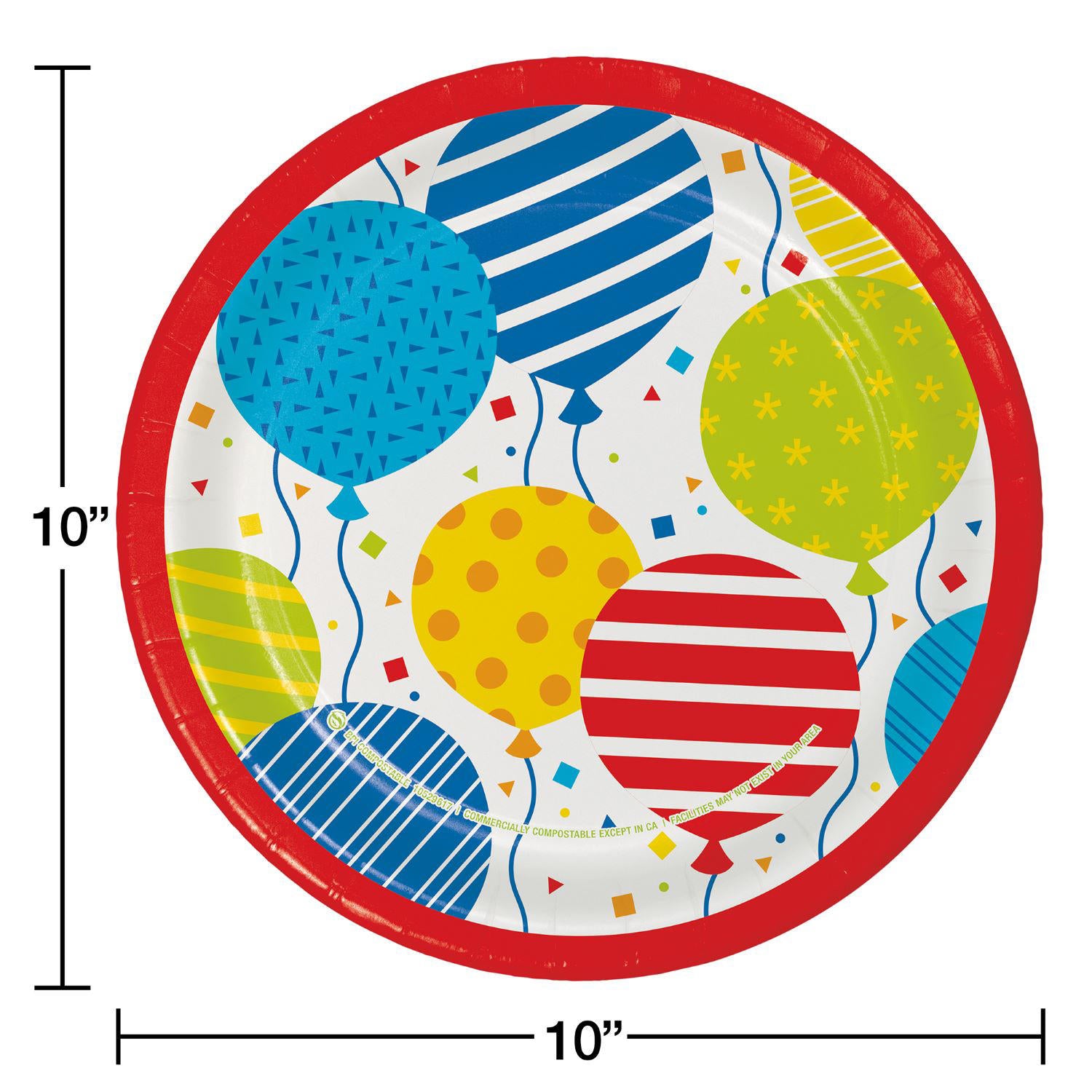 Artstyle Hip Hip Hooray Birthday Paper Plates & Napkins Kit (285 ct.)