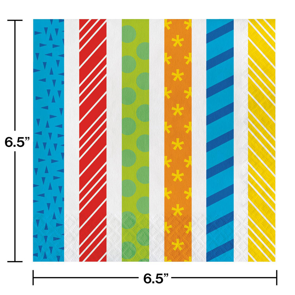 Artstyle Hip Hip Hooray Birthday Paper Plates & Napkins Kit (285 ct.)