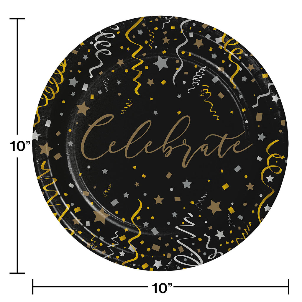 Artstyle Silver and Gold Celebration Party Supplies Kit (435 ct.)