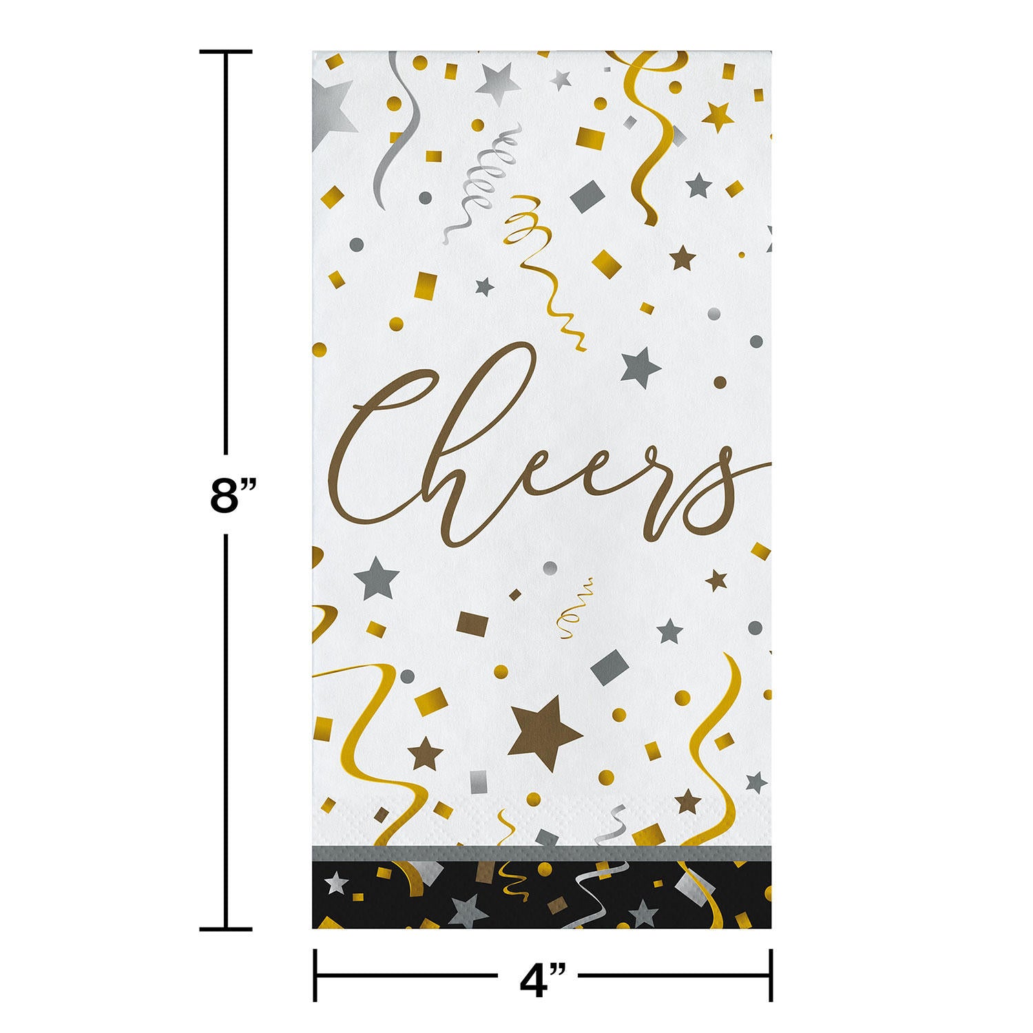 Artstyle Silver and Gold Celebration Party Supplies Kit (435 ct.)