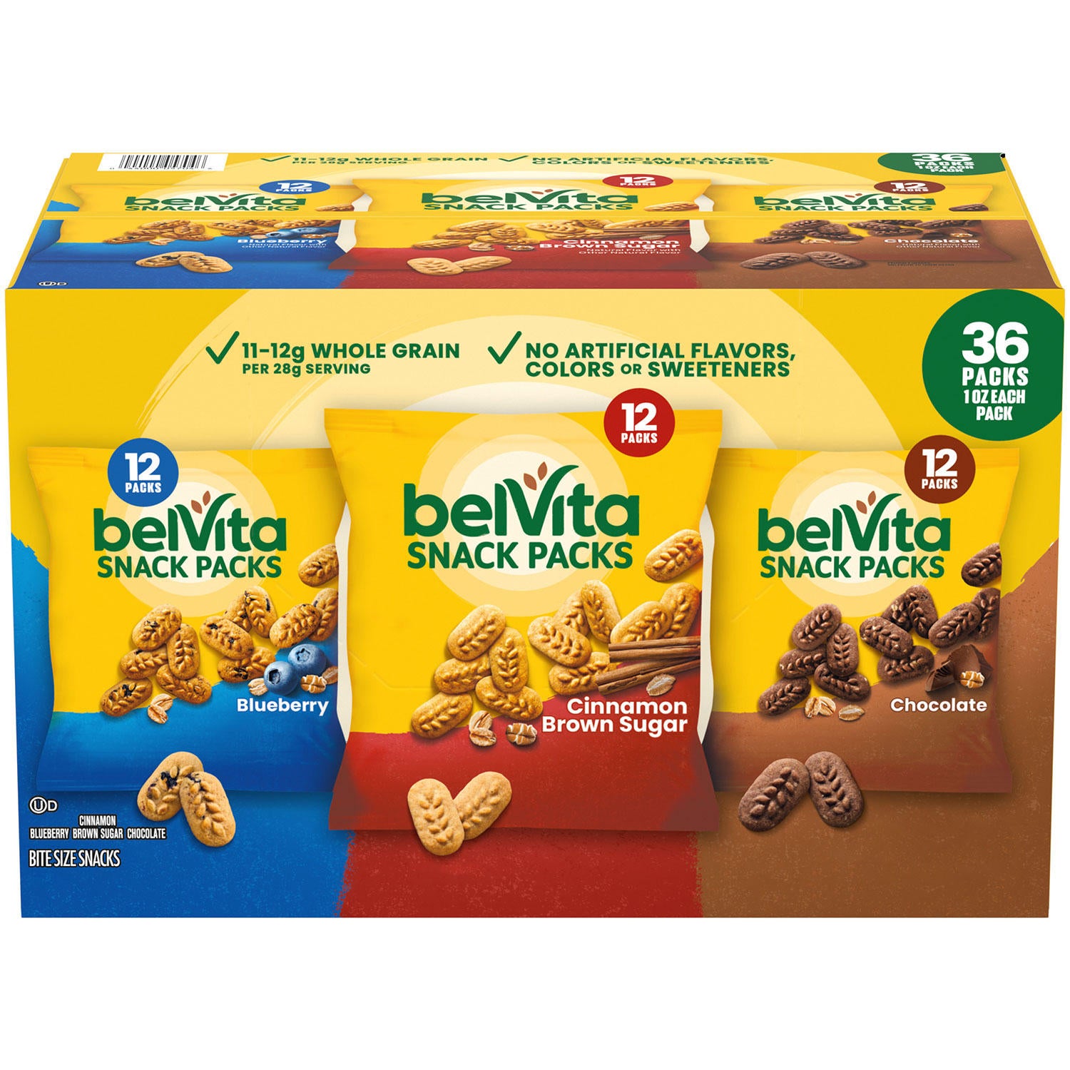 belVita Bites Breakfast Biscuits Variety Pack (36 pk.)