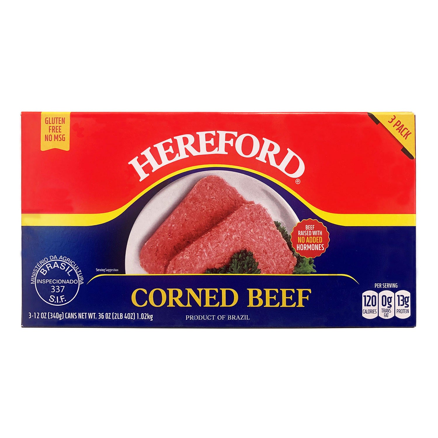 HEREFORD Corned Beef (12 oz., 3 pk.)