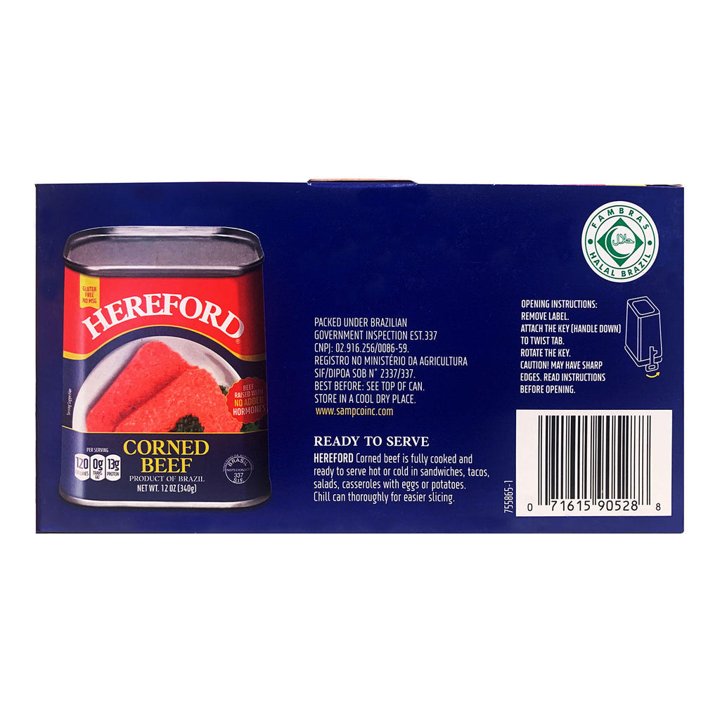 HEREFORD Corned Beef (12 oz., 3 pk.)