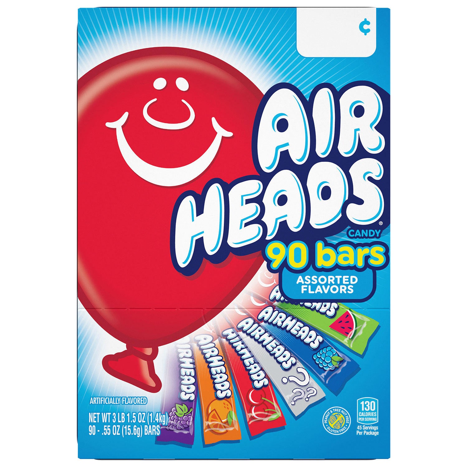 AirHeads Variety Pack (0.55 oz., 90 ct.)