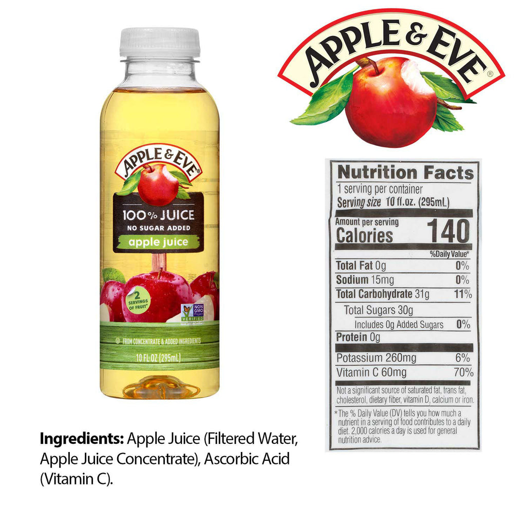 Apple & Eve 100% Apple Juice (10 oz., 24 pk.)