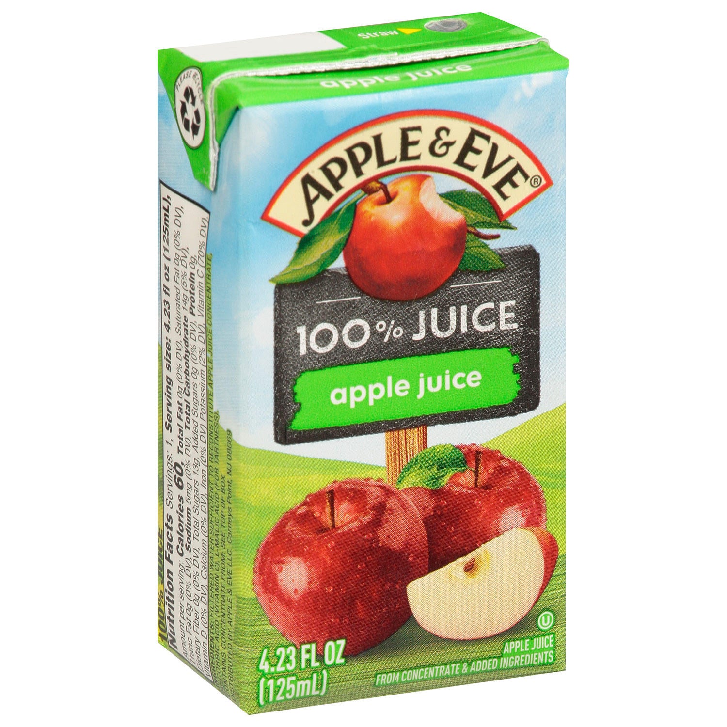 Apple & Eve 100% Apple Juice (4.23 fl. oz., 40 pk.)