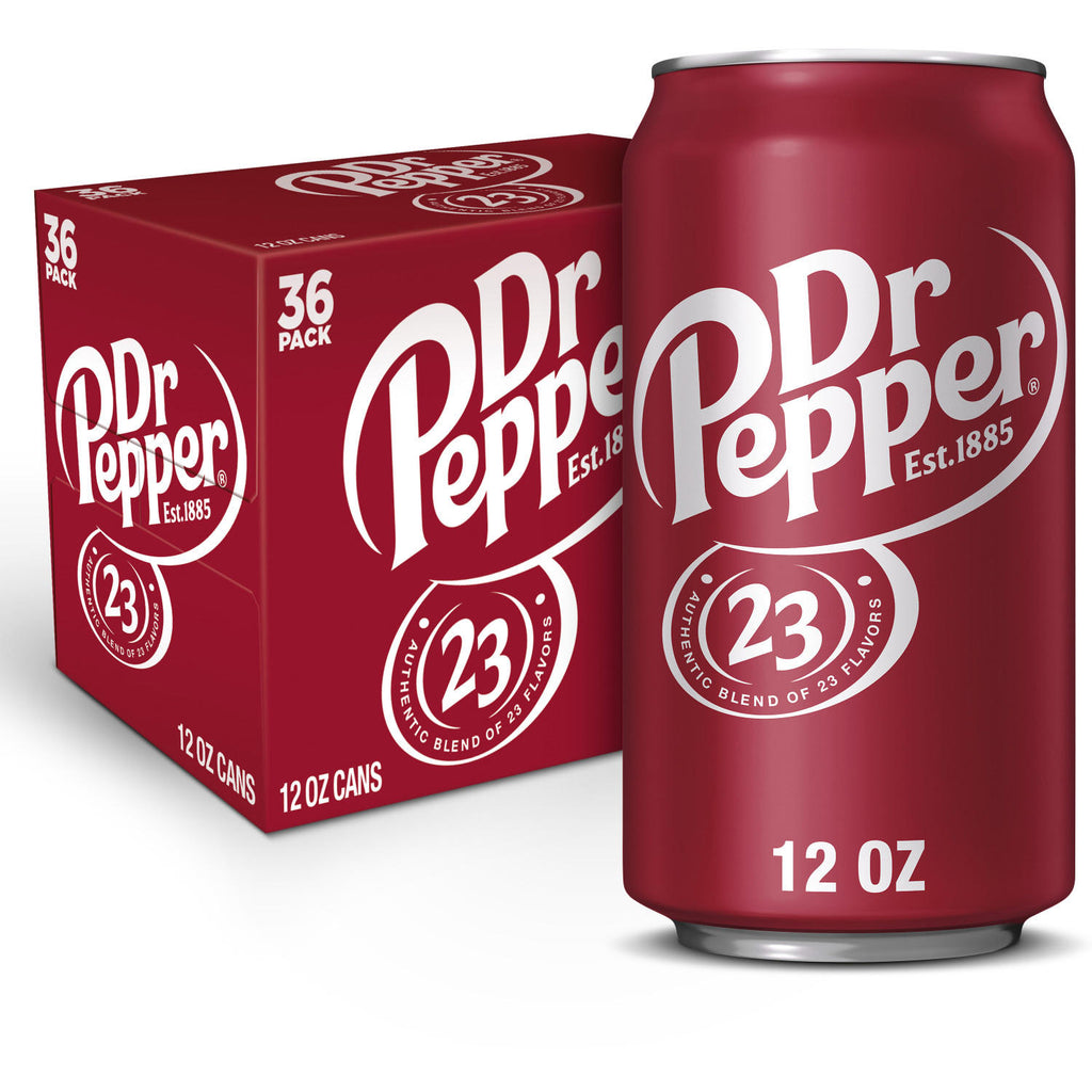 Dr Pepper Soda (12 fl. oz. cans, 36 pk.)