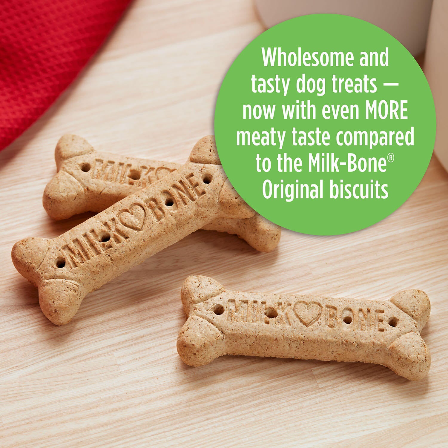Milk-Bone Original Dog Biscuits, Large Crunchy Dog Treats, 15 lbs.