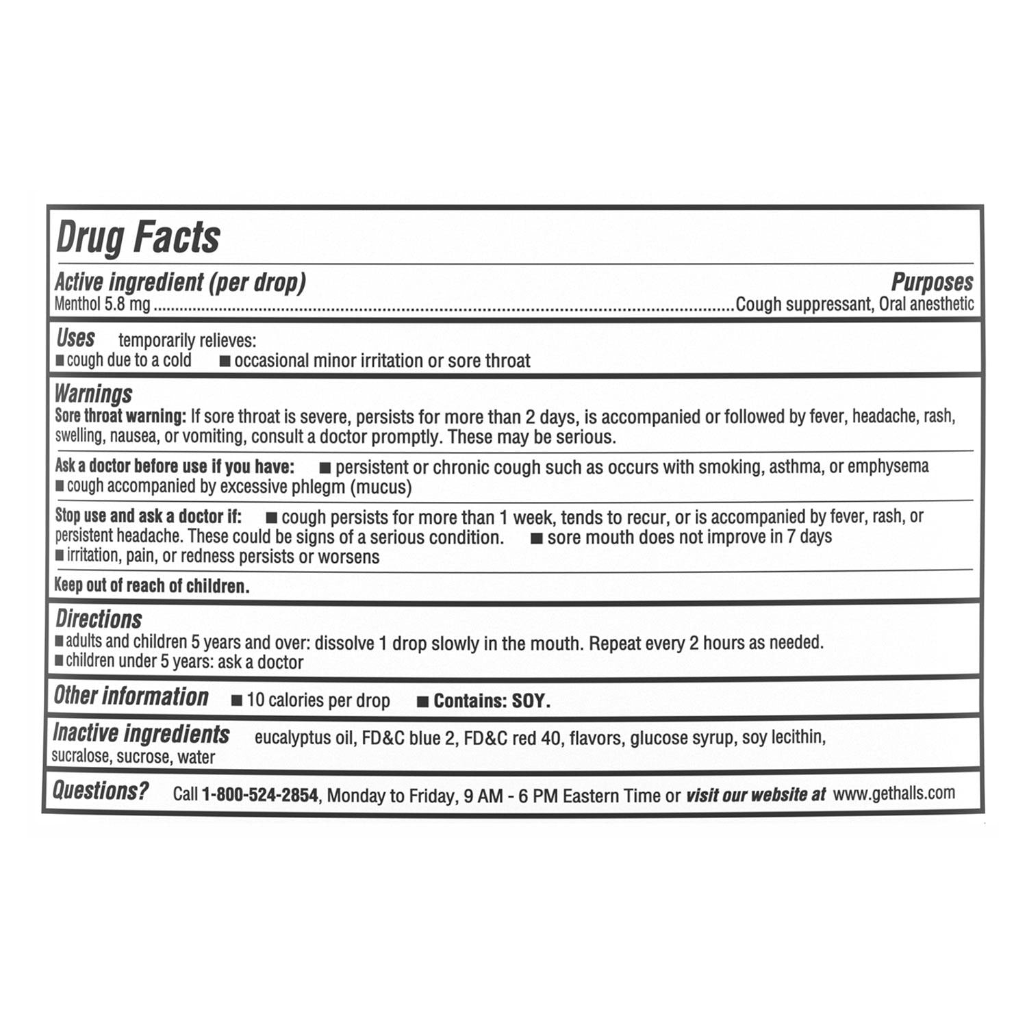 Halls Relief Cherry Flavor Cough Drops (200 ct.)