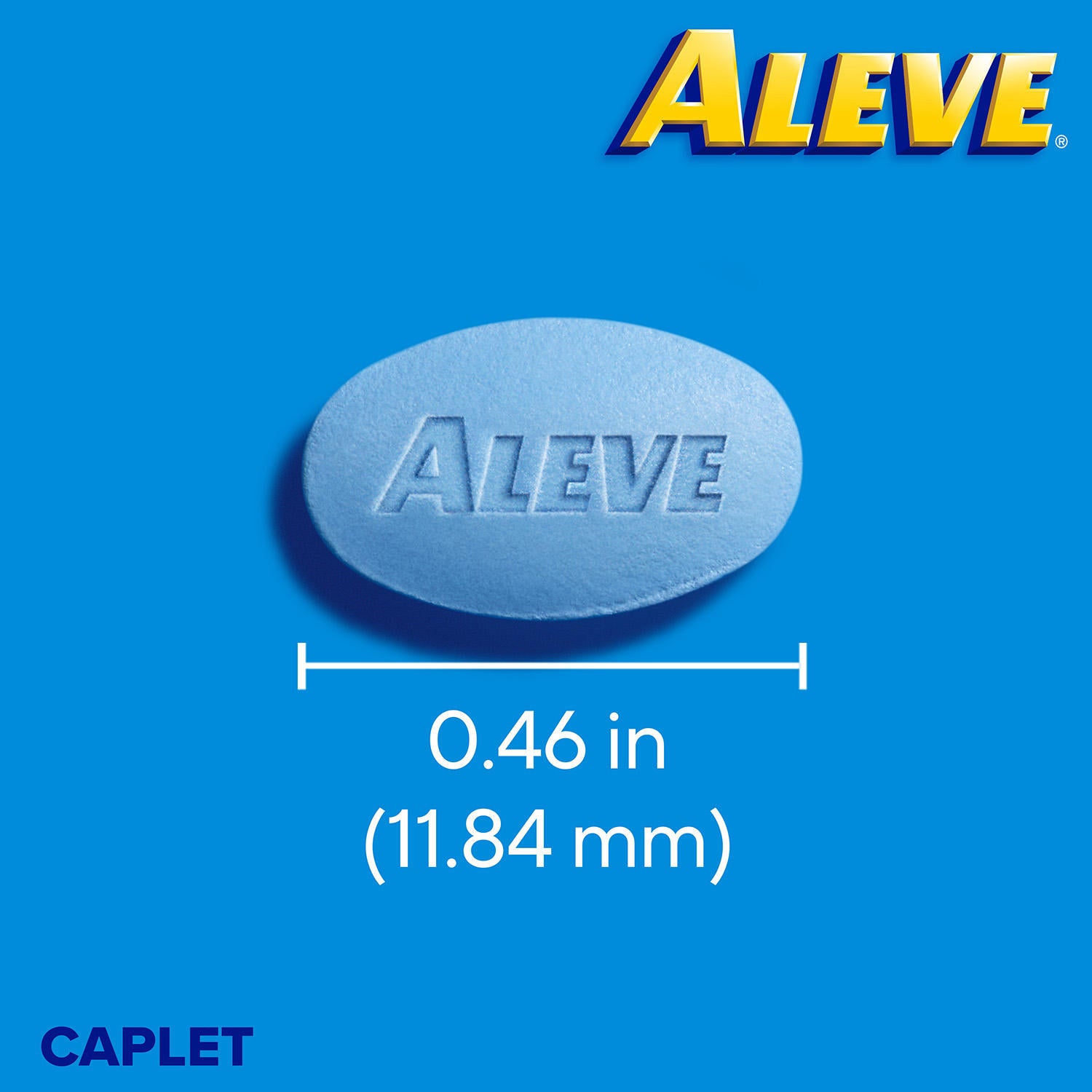 Aleve Naproxen Sodium Caplets, All Day Strong Pain Reliever (320 ct.)