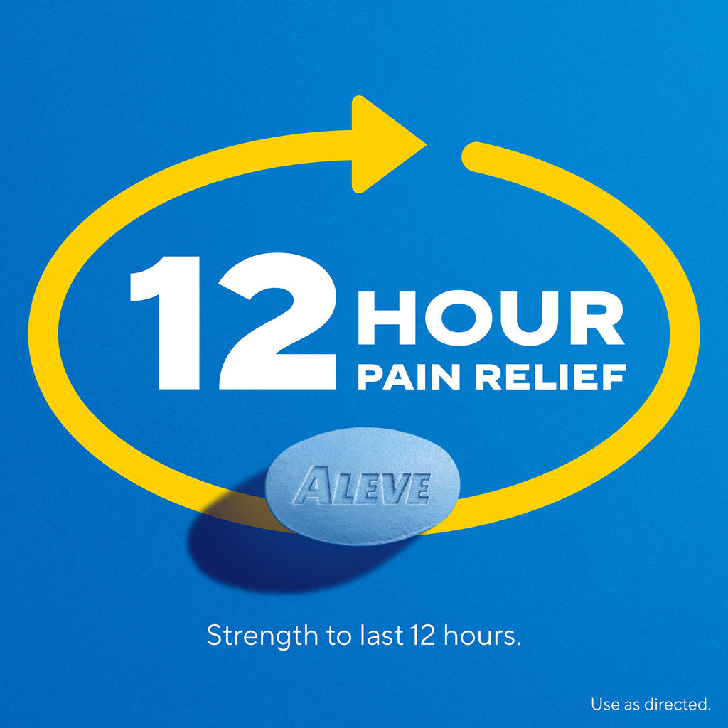 Aleve Naproxen Sodium Pain Reliver Tablets, Soft Grip Arthritis Cap (320 ct.)