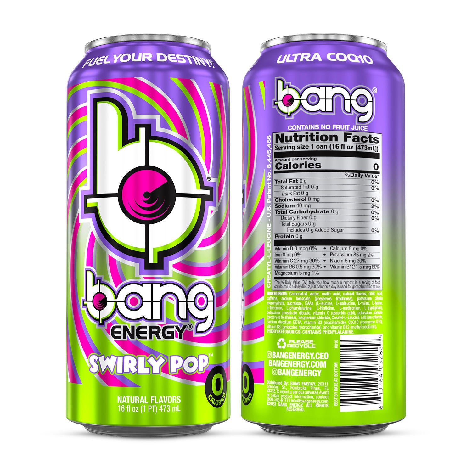 Bang Energy Pink Variety Pack (16 fl. oz., 24 pk.)