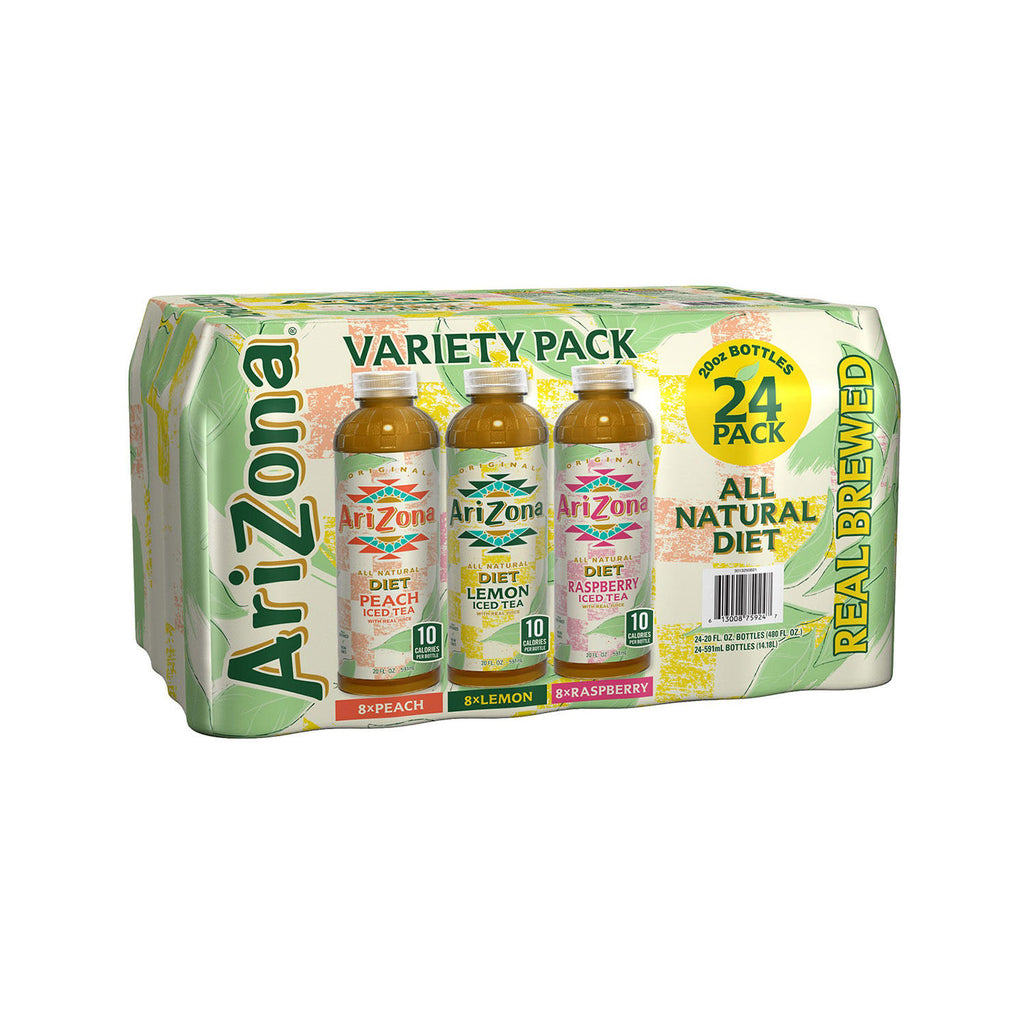 AriZona Diet Tea Variety Pack  (20 fl. oz., 24 pk.)