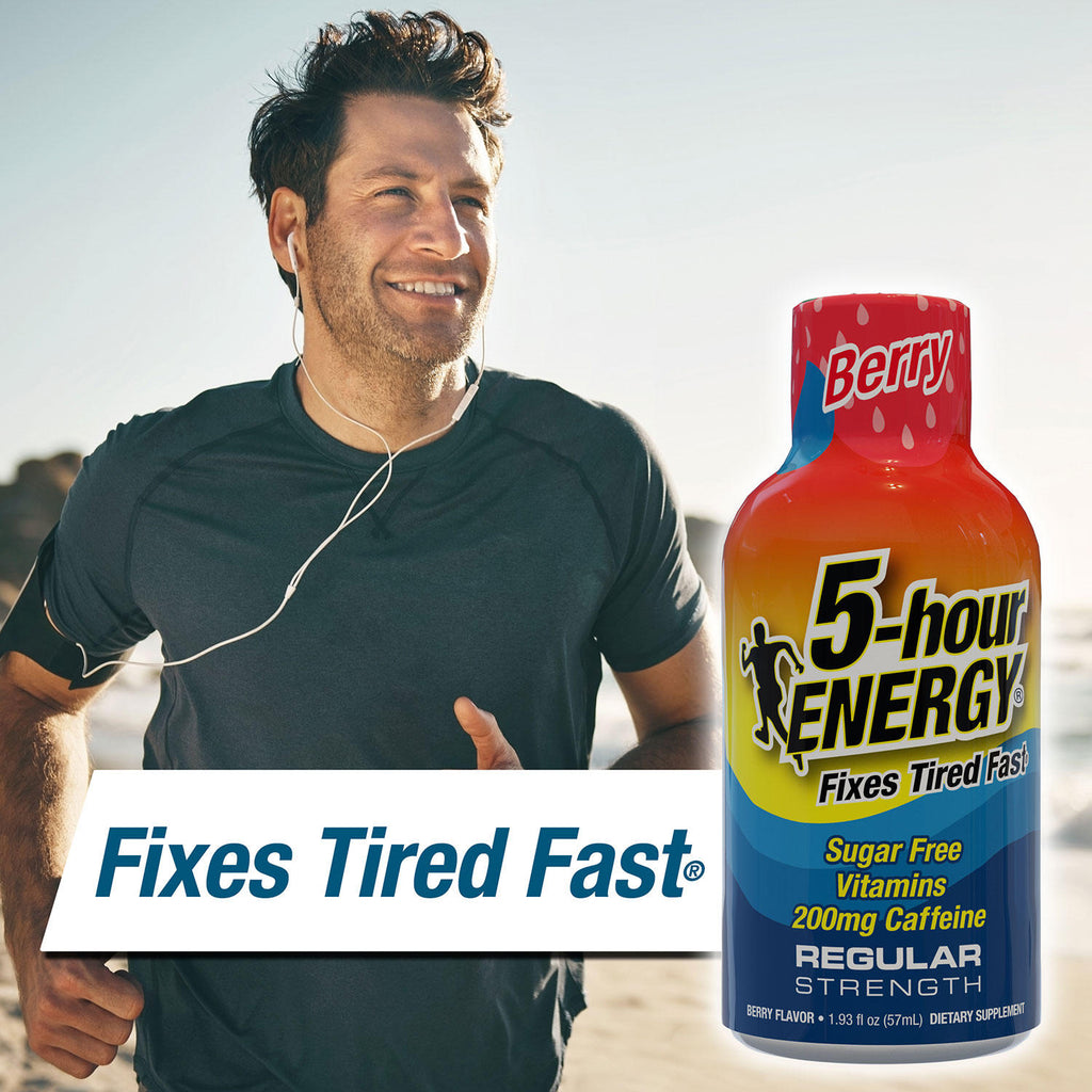 5-hour ENERGY Shot, Regular Strength, Berry (1.93 oz., 24 ct.)