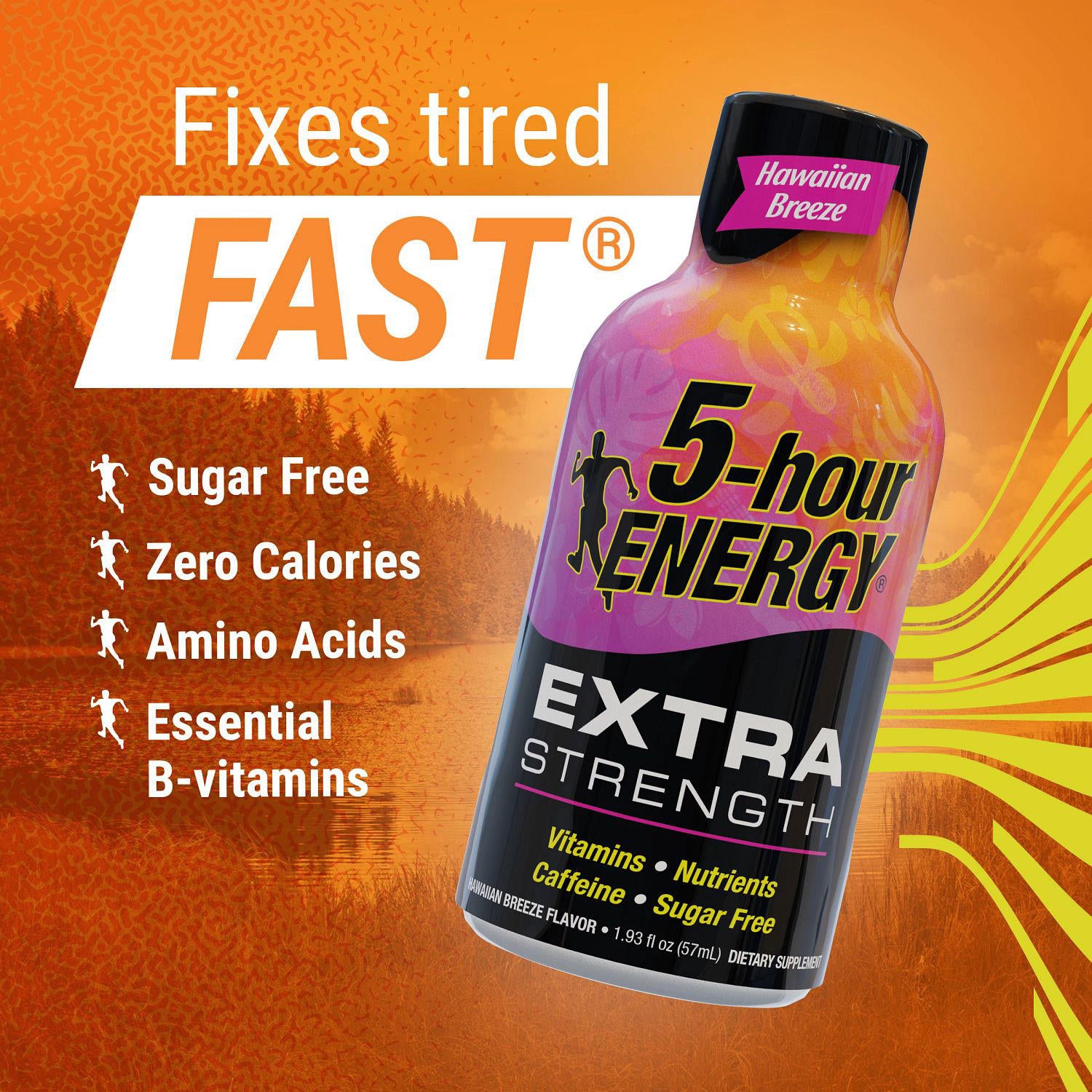 5-hour ENERGY Shot, Extra Strength, Hawaiian Breeze (1.93 fl. oz., 24 ct.)