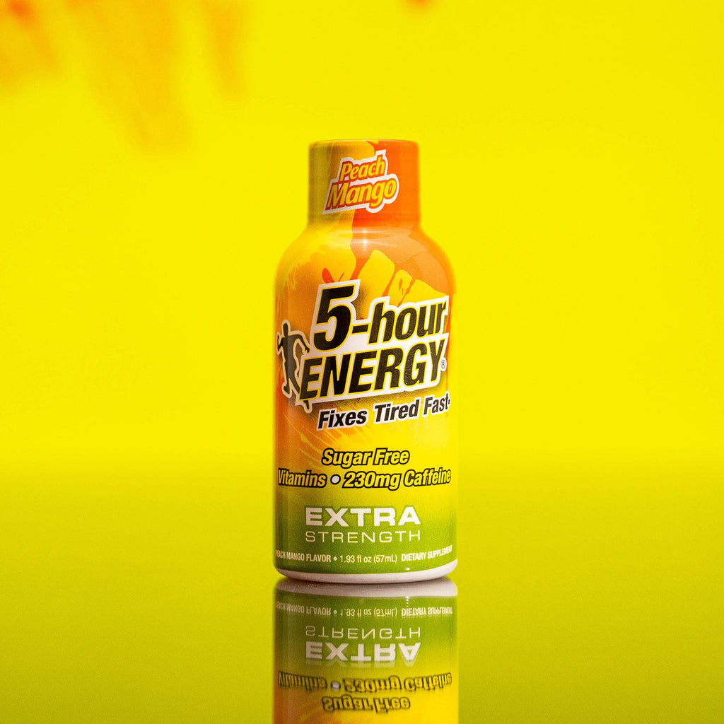 5-hour ENERGY Shot, Extra Strength, Peach Mango (1.93 oz., 24  ct.)