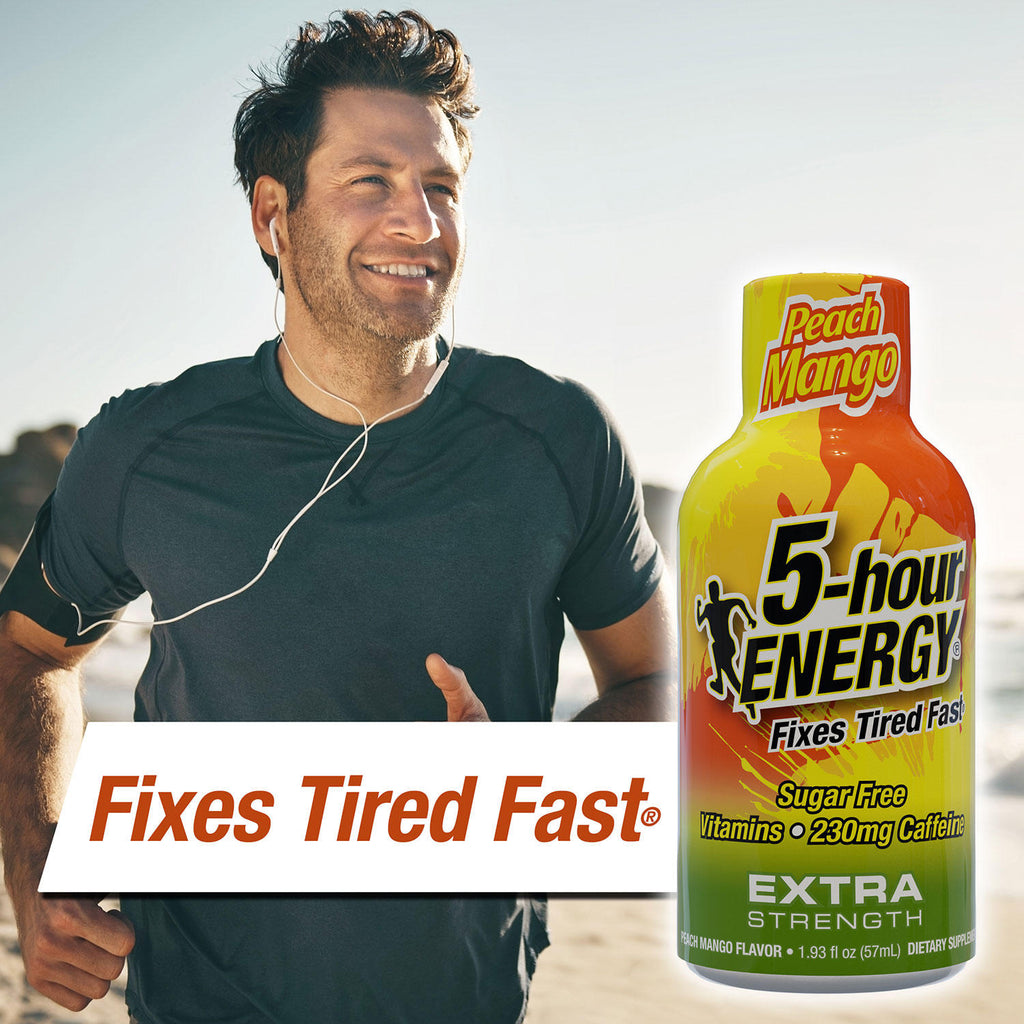 5-hour ENERGY Shot, Extra Strength, Peach Mango (1.93 oz., 24  ct.)