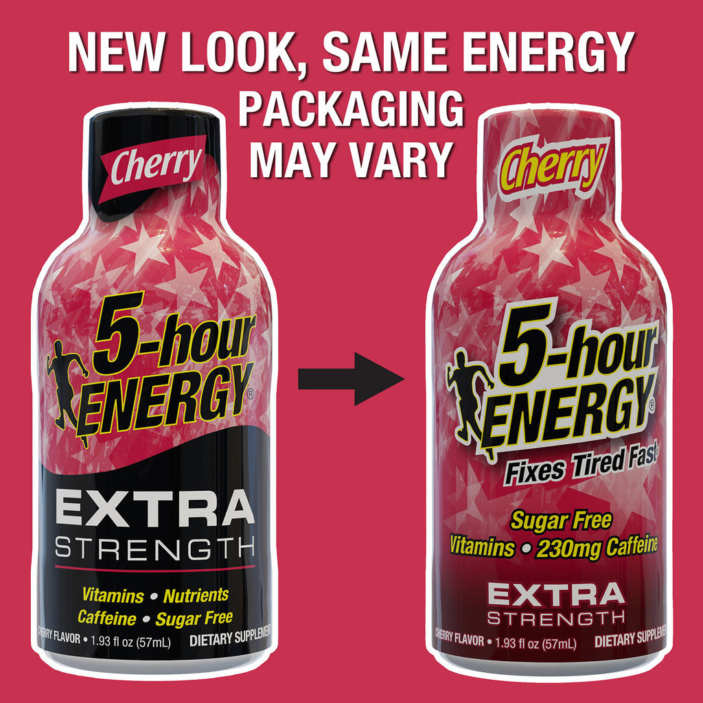 5-hour ENERGY Shot, Extra Strength, Cherry (1.93 oz., 24 ct.)