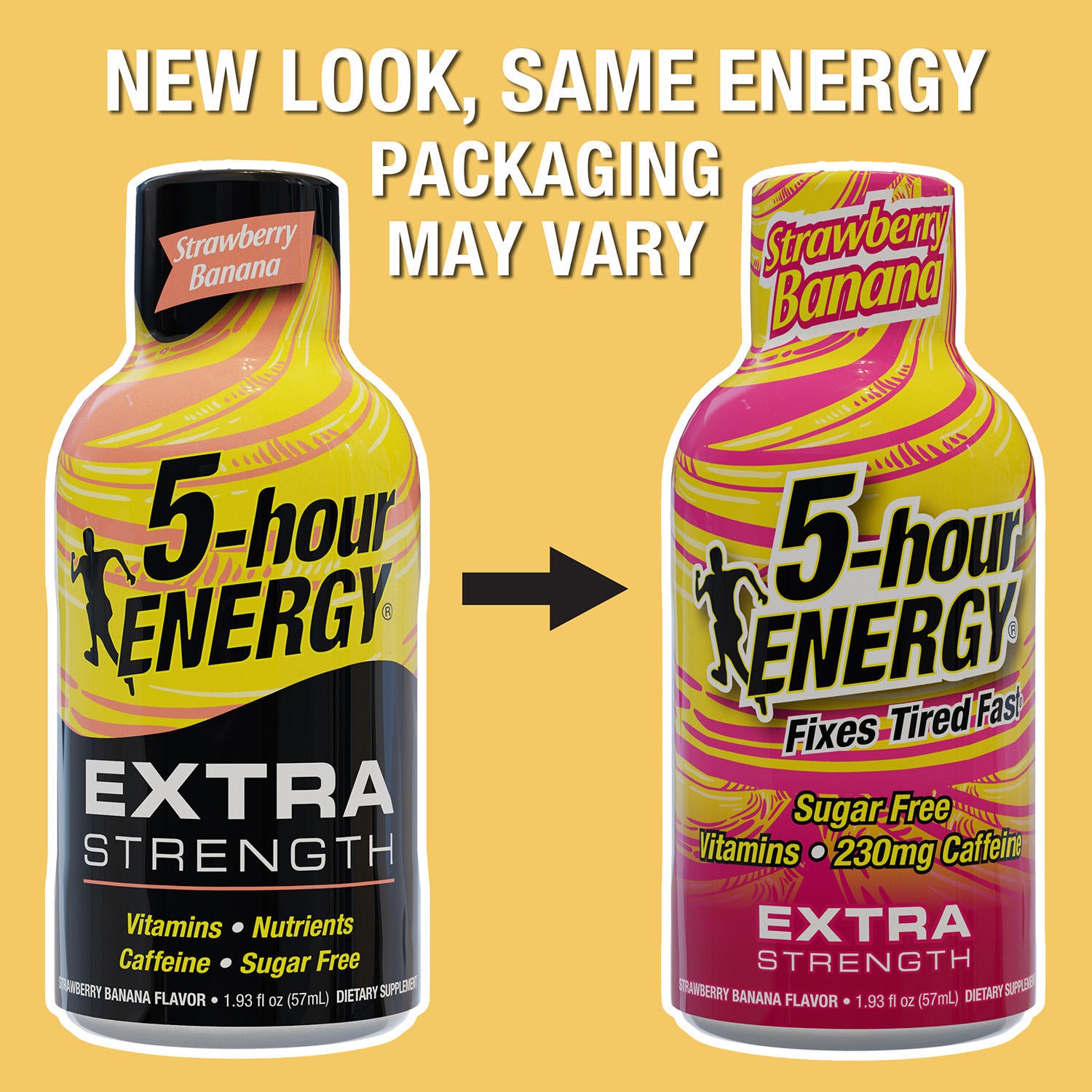 5-hour ENERGY Shot, Extra Strength, Strawberry Banana (1.93 oz., 24 ct.)