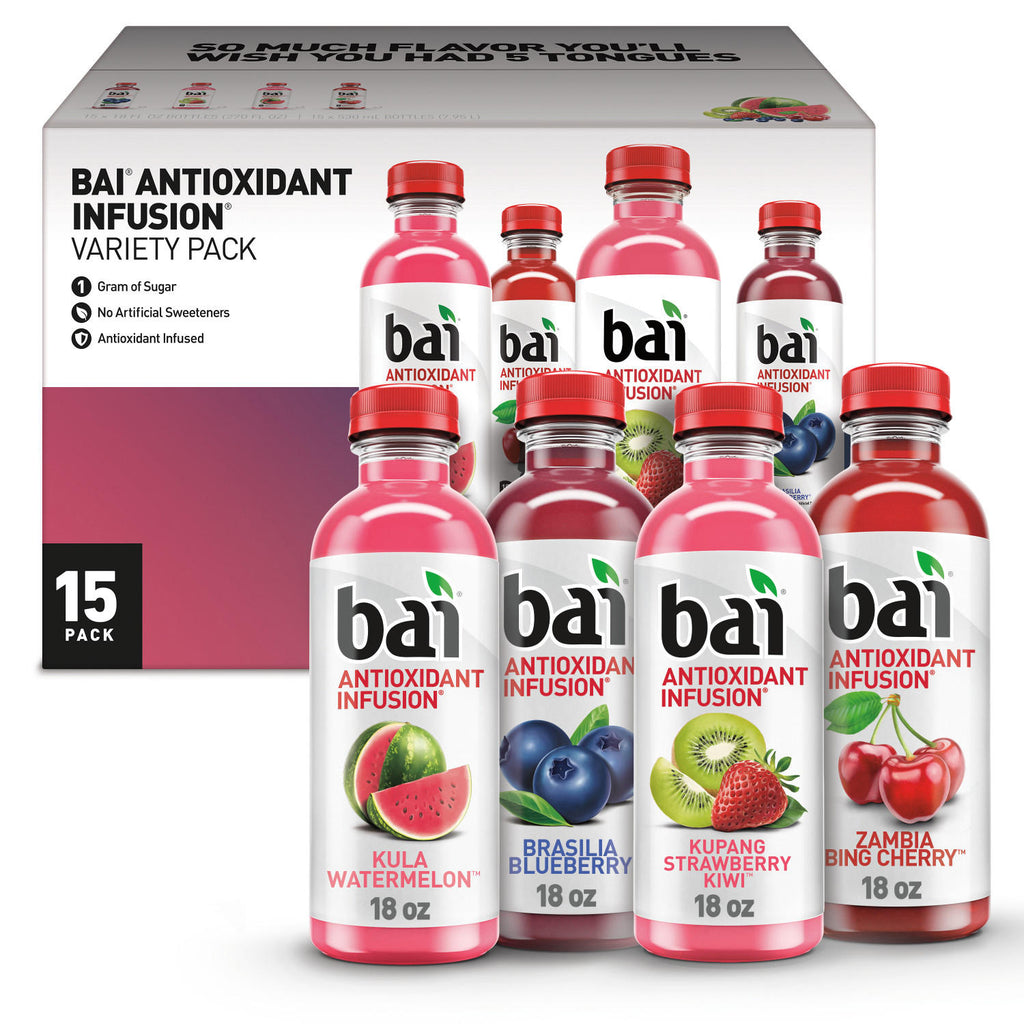 Bai Hillside Variety Pack (18 fl. oz., 15 pk.)
