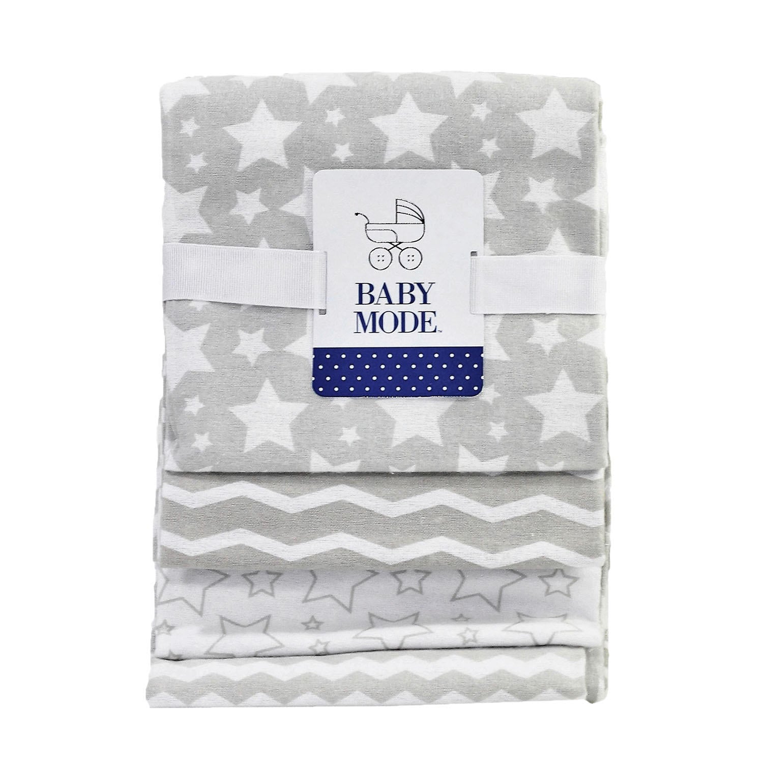 7-Piece Baby Blanket, Swaddler & Receiving Blanket Bundle (Choose Color)