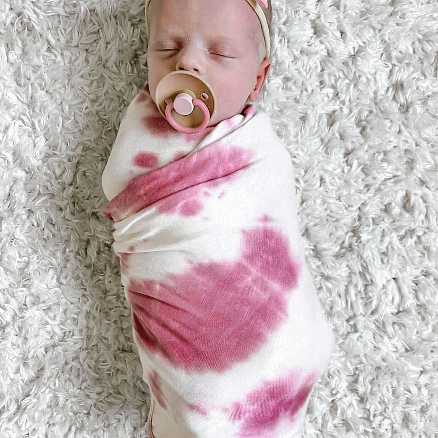 Bazzle Baby Forever Swaddle + Hat Set, 0 - 3 Months (Choose Your Color)