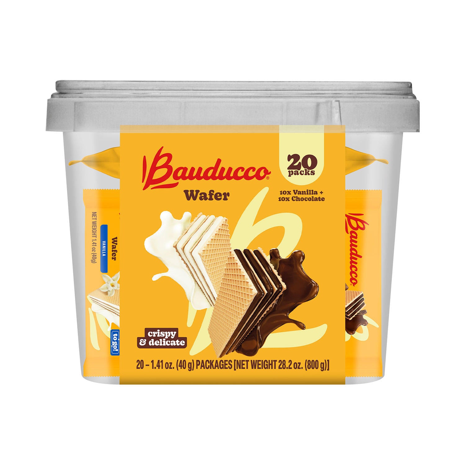 Bauducco Wafer Tub (20 pk.)