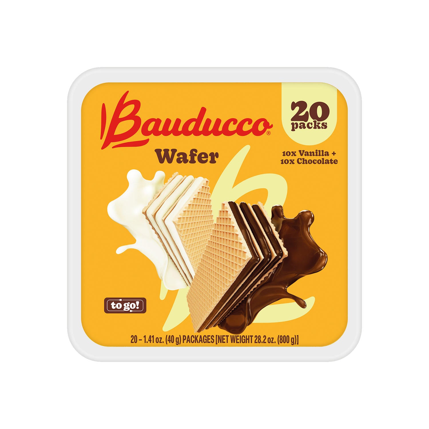 Bauducco Wafer Tub (20 pk.)