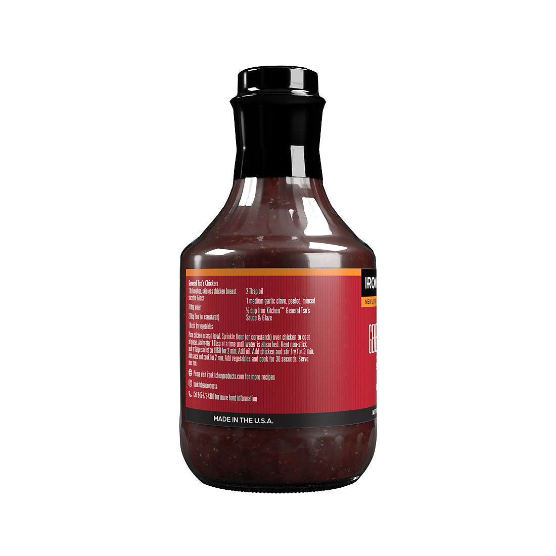 Iron Chef General Tso's Sauce and Glaze, 40 oz.