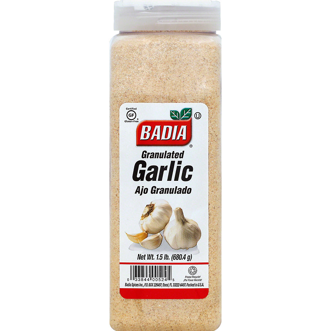 Badia Granulated Garlic Seasoning, 24 oz.