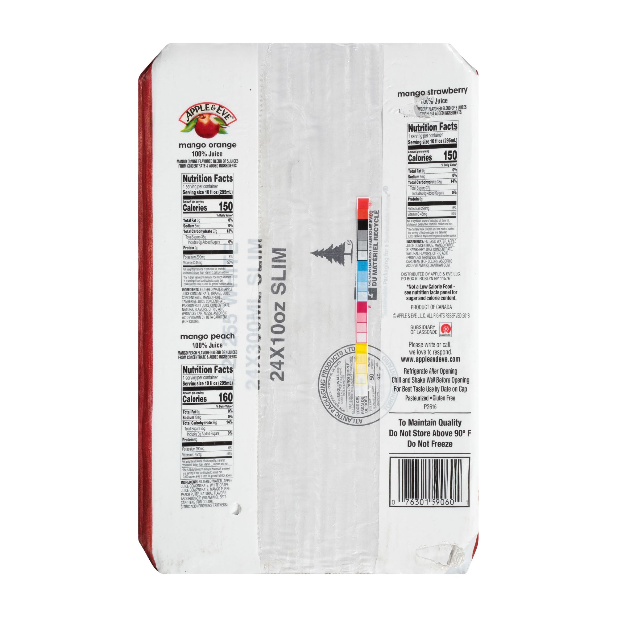 Apple & Eve Mango Paradise Variety Pack, 24 pk./10 fl. oz.