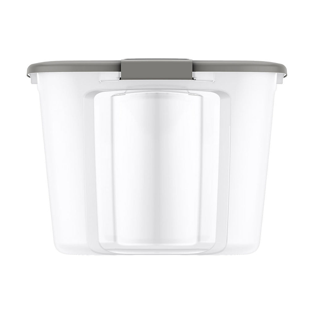 Bella Storage Solution 20-Gal. Tote with Locking Lid, 2 pk. - Clear