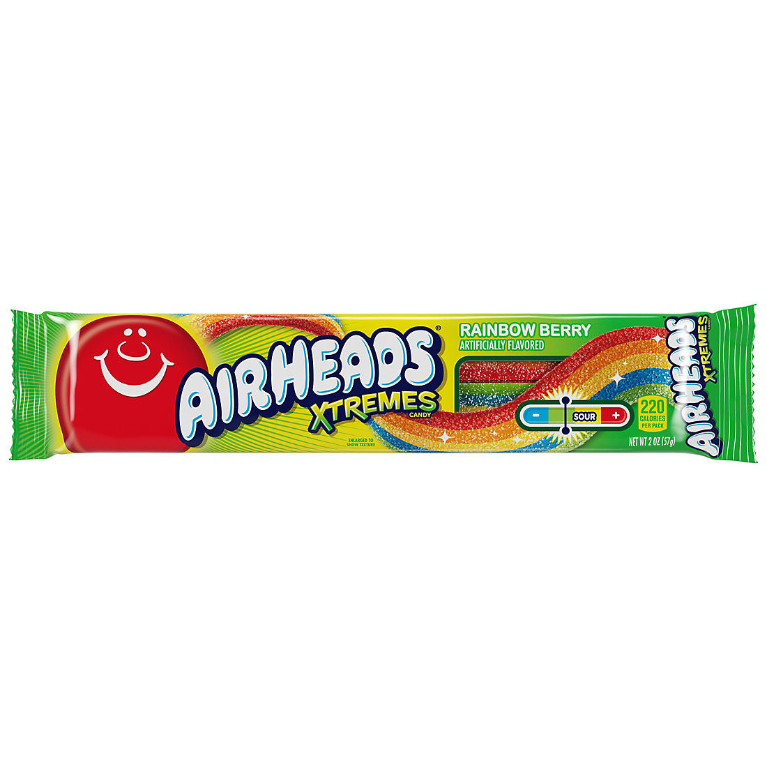Airheads Xtremes Sweetly Sour Belts, 18 ct.
