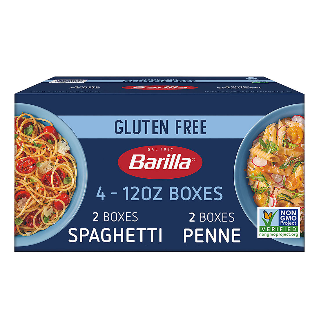 Barilla Gluten Free Penne and Spaghetti Variety Pack, 4 pk./12 oz.