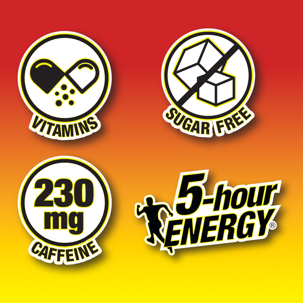 5 Hour Energy Extra Strength Peach Mango, 24 pk.