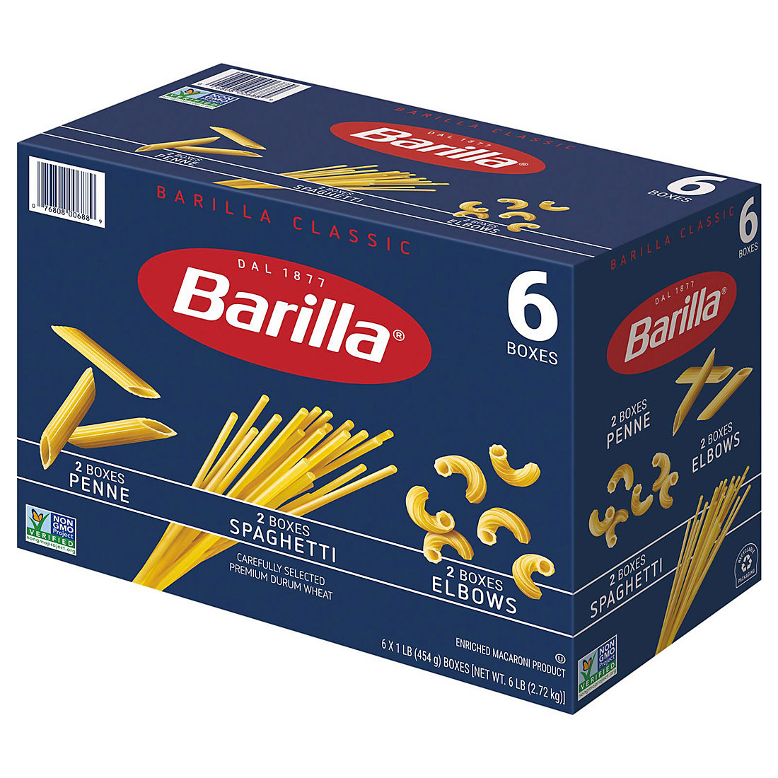 Barilla Pasta Variety Pack, 6 lbs.