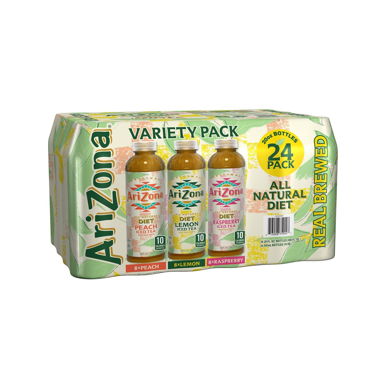 Arizona Beverage Diet Variety Tea, 20 oz.