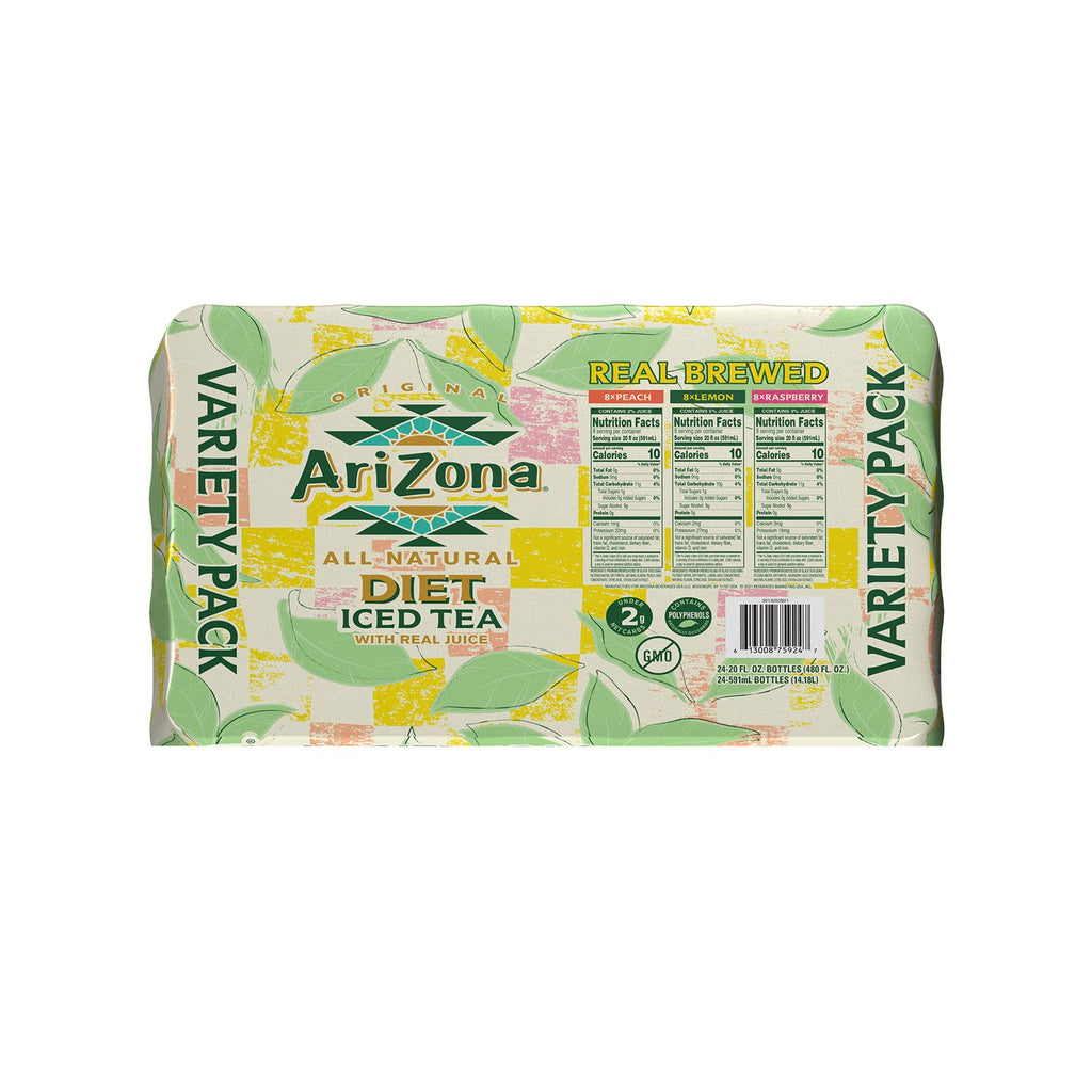 Arizona Beverage Diet Variety Tea, 20 oz.