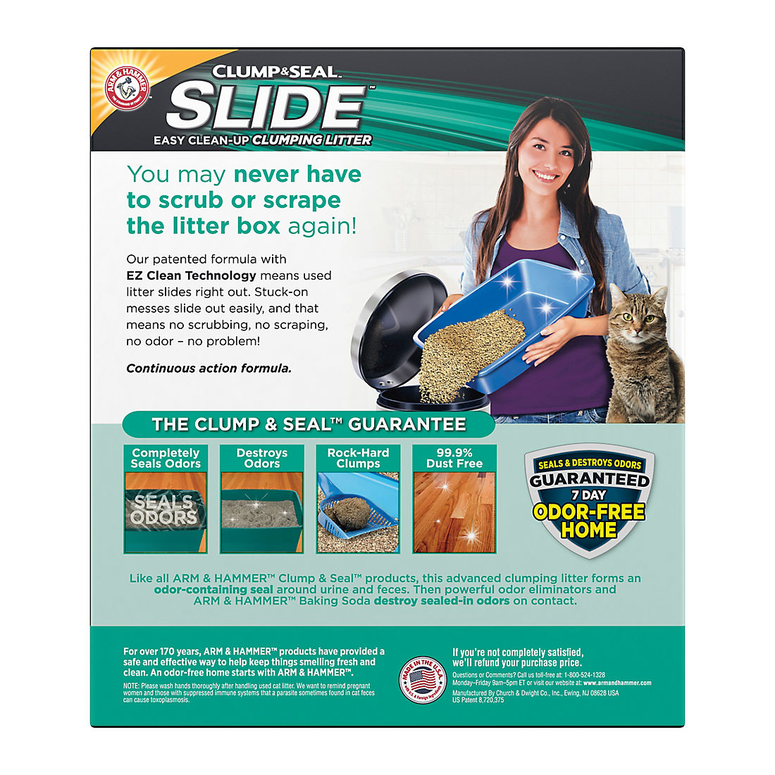 Arm & Hammer Clump & Seal Slide