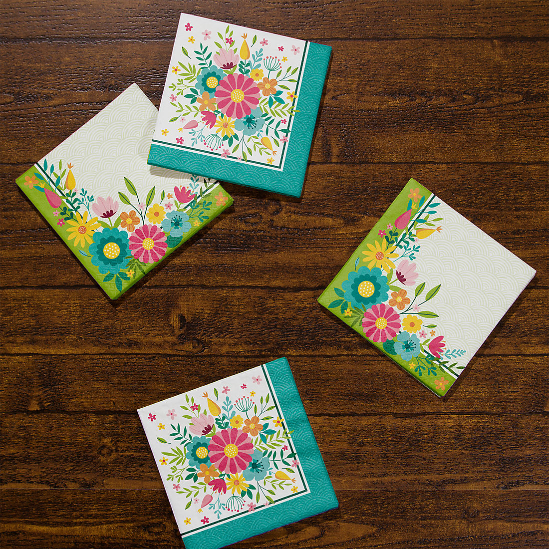 Berkley Jensen Botanical Bunch Lunch Napkin, 150 ct.